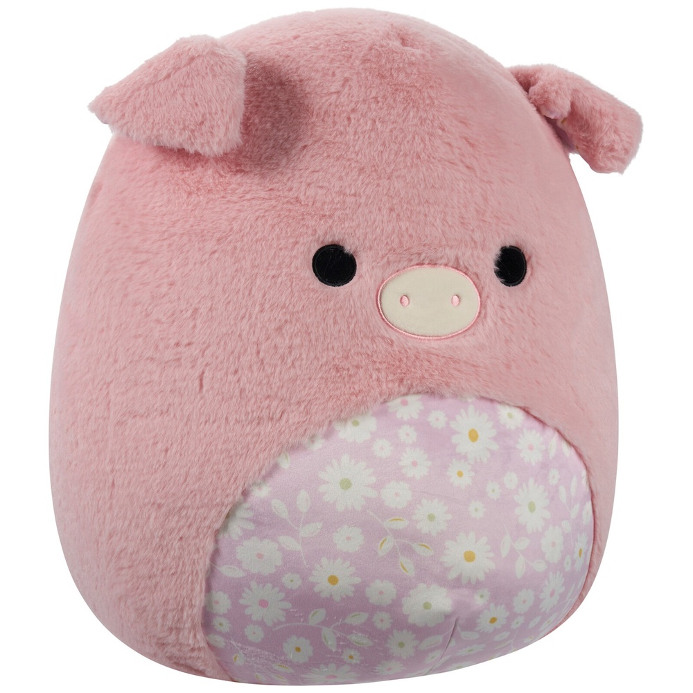 Original Squishmallows 50cm Fuzz-A-Mallows Peter das rosa Schweinchen Plüschtier