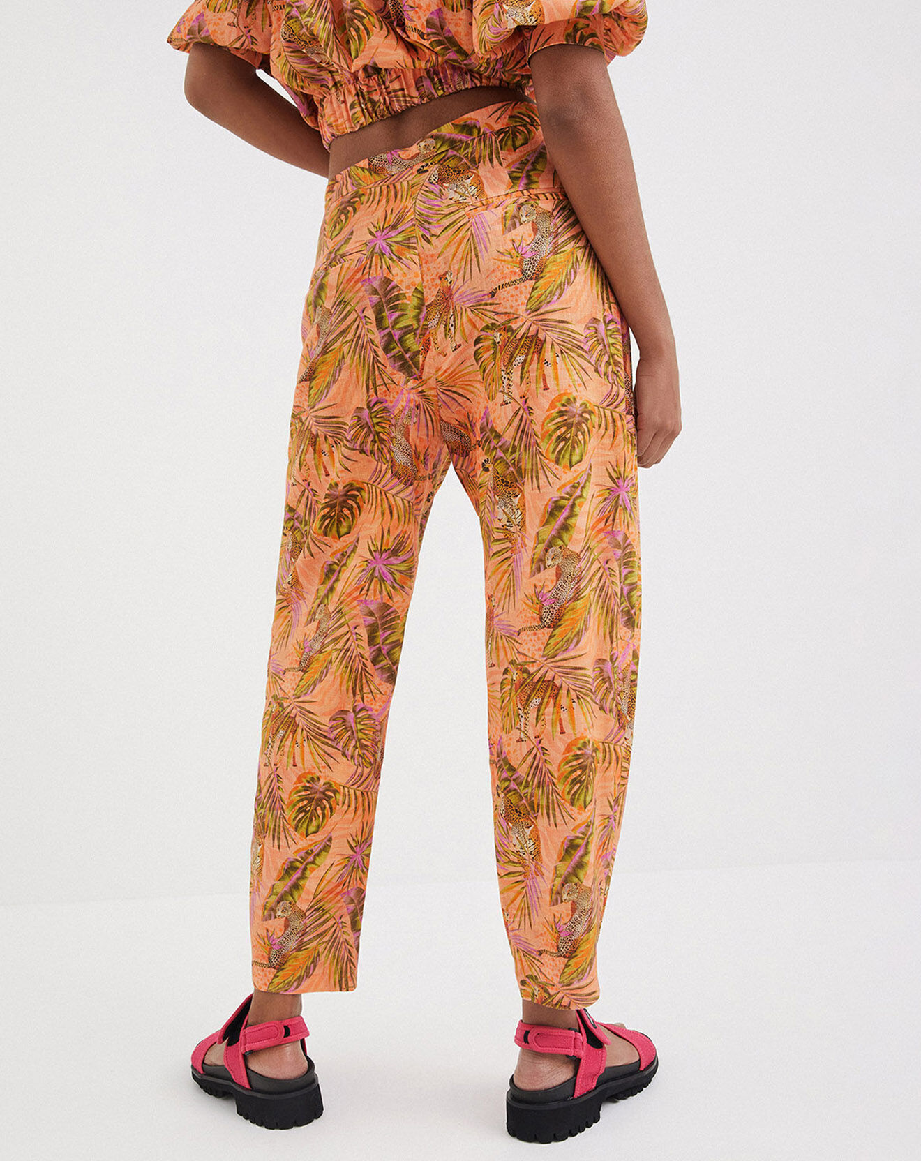Desigual Pantalon Ayla orange clair