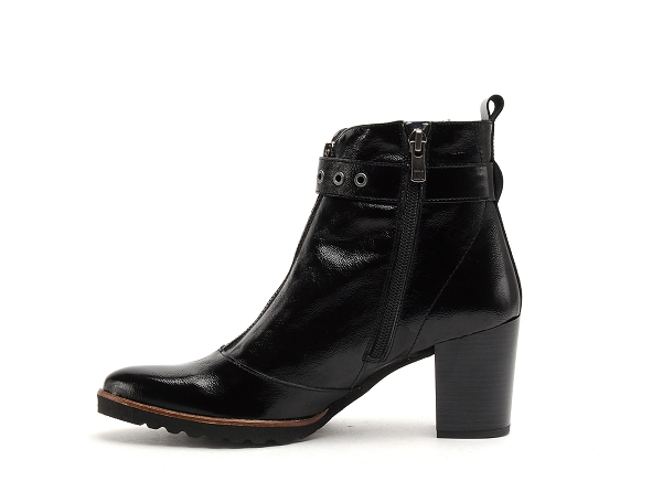 Dorking boots bottine talons femme d8300na noir