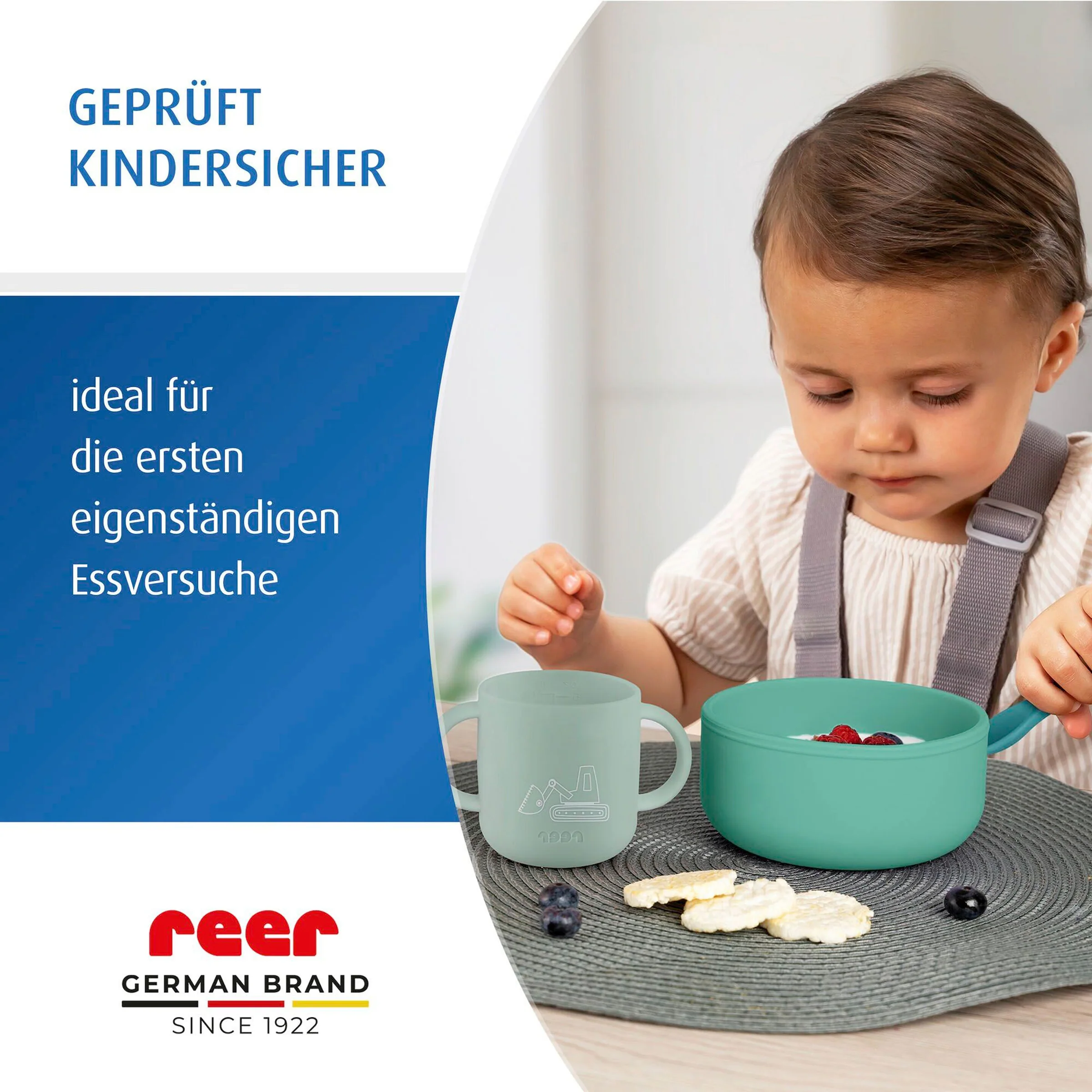 reer 4-tlg. Geschirrset grün