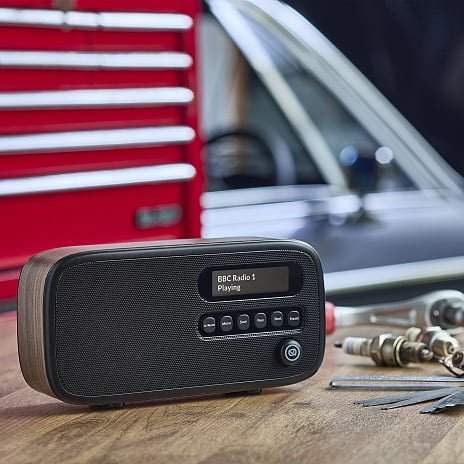 VQ Dexter DAB+/FM radio - valnød