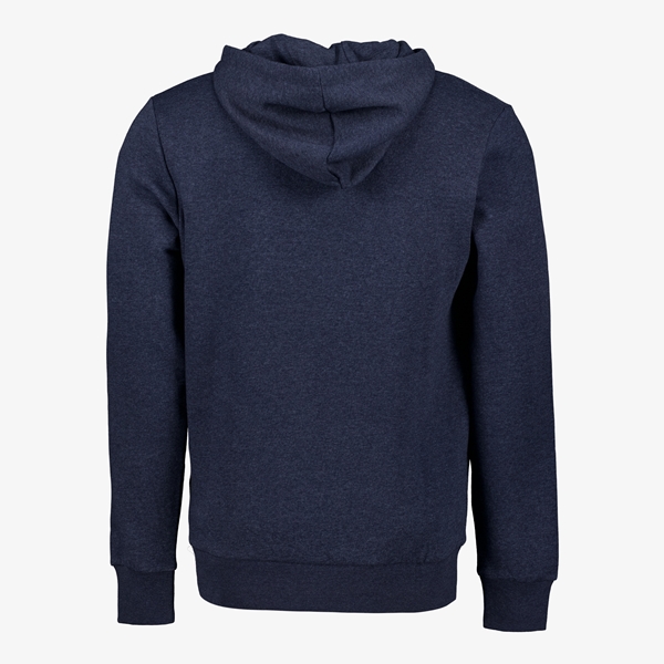 Produkt heren hoodie blauw met opdruk