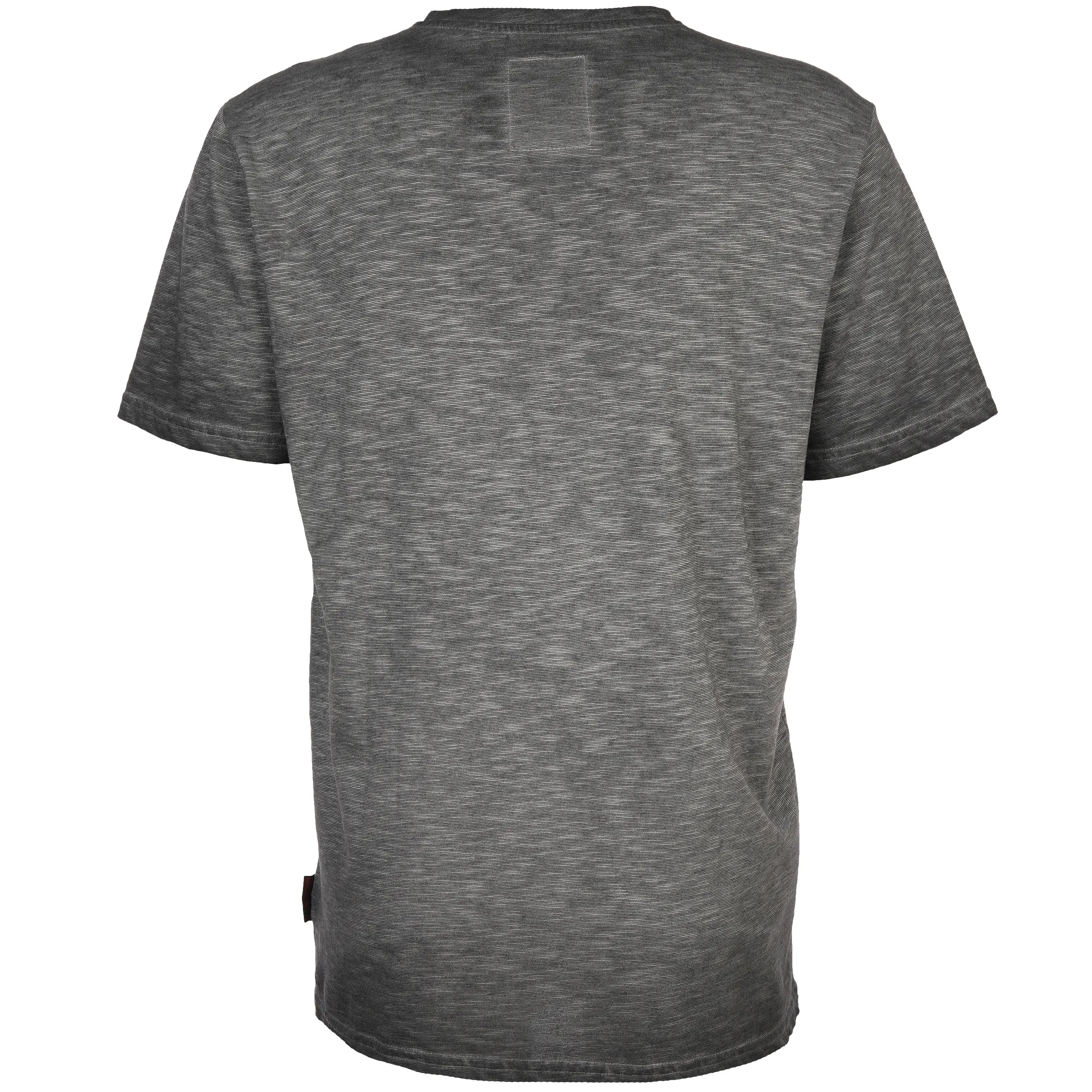 Herren Henleyshirt mit Frontprint