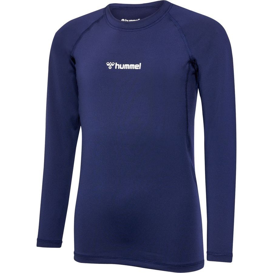 Hummel BL Performance Baselayer Manches Longues - Bleu Marine Enfant