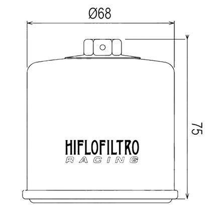 Filtre à huile HifloFiltro HF138RC Racing