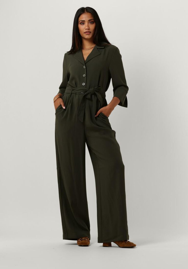 MOS MOSH donkergroene mos mosh jumpsuit mmcismo deney jumpsuit