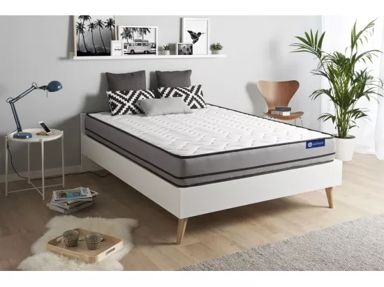 Matelas ACTIMEMO 140x190cm 2 faces à MÉMOIRE DE FORME 3zones de confort