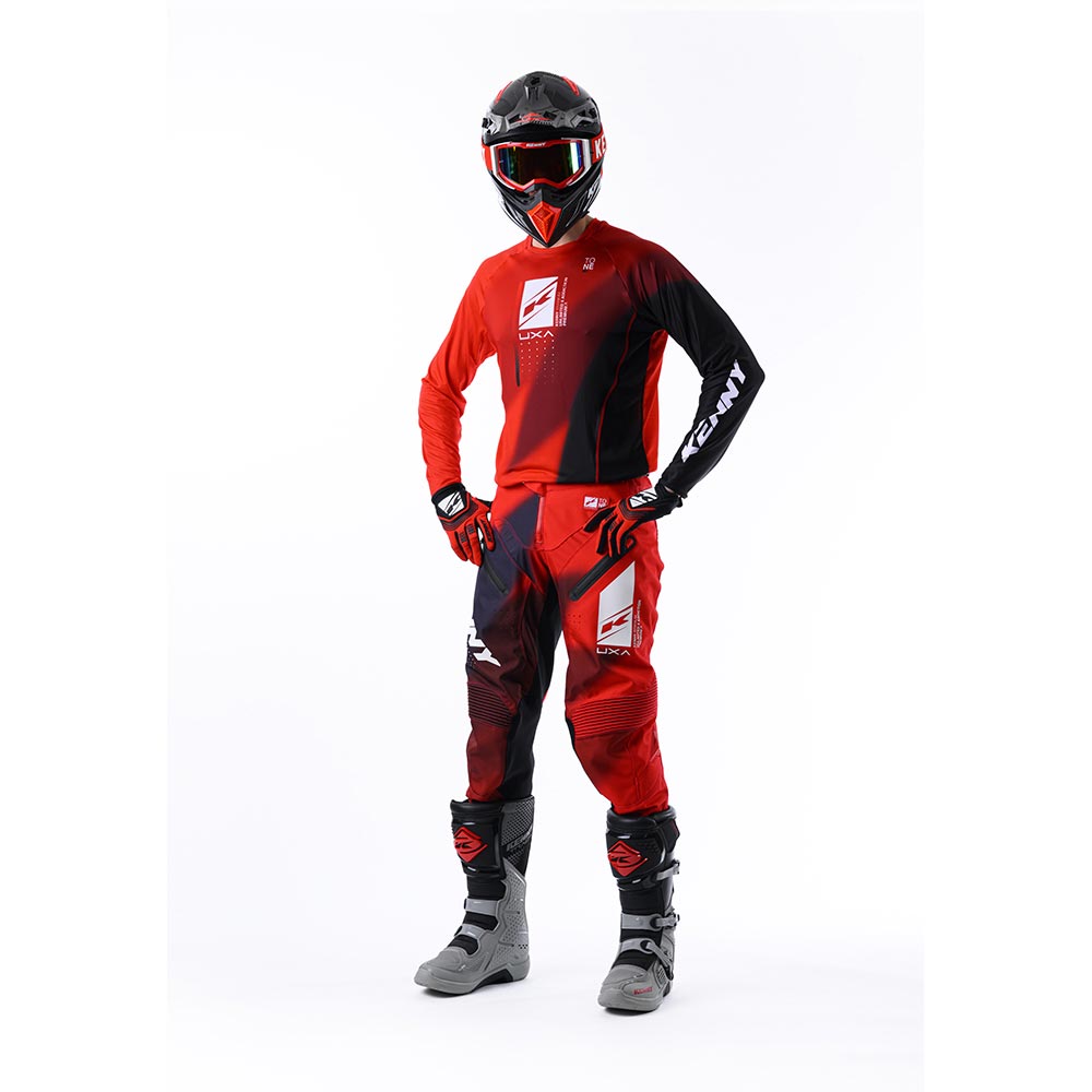 Kenny - Maillot Titanium Tones Rouge / Noir