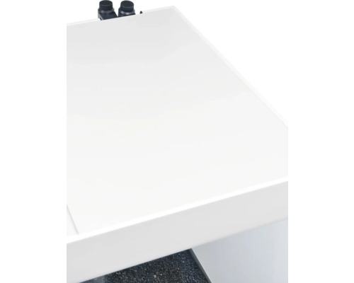 EHEIM Vivaline 150 aquariumcombinatie met LED-verlichting, verwarming, filter en kast in antraciet