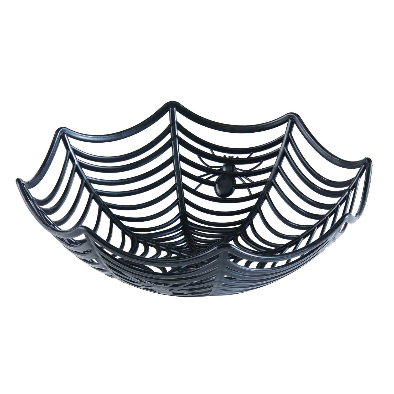 Deko-Korb Halloween Spinnennetz