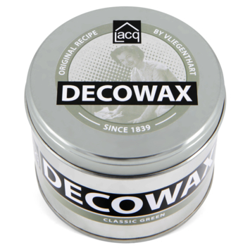 Lacq Decowax houtwas semi transparant classic green 370 ml