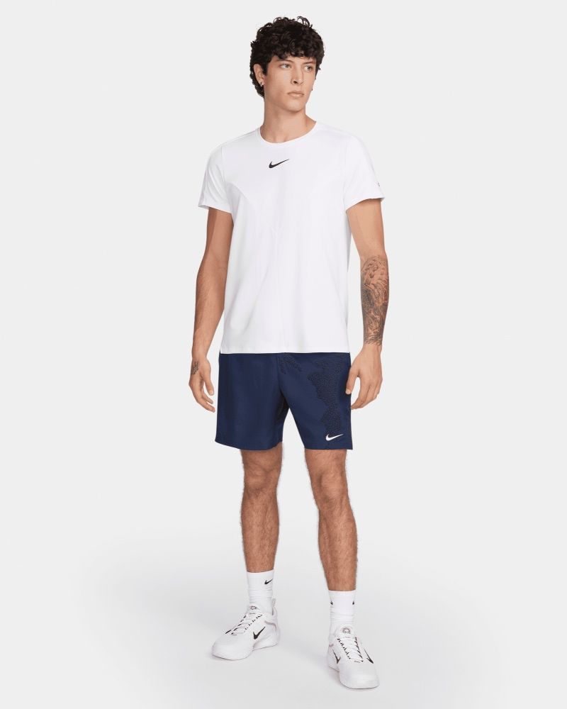 Short de tennis Nike NikeCourt Bleu Marine pour homme