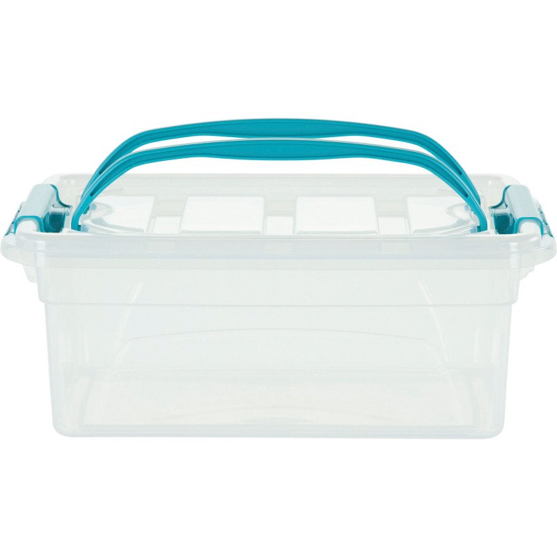 Boîte de rangement plastique 5 L WHITEFURZE Allstore Carry Box- incolore
