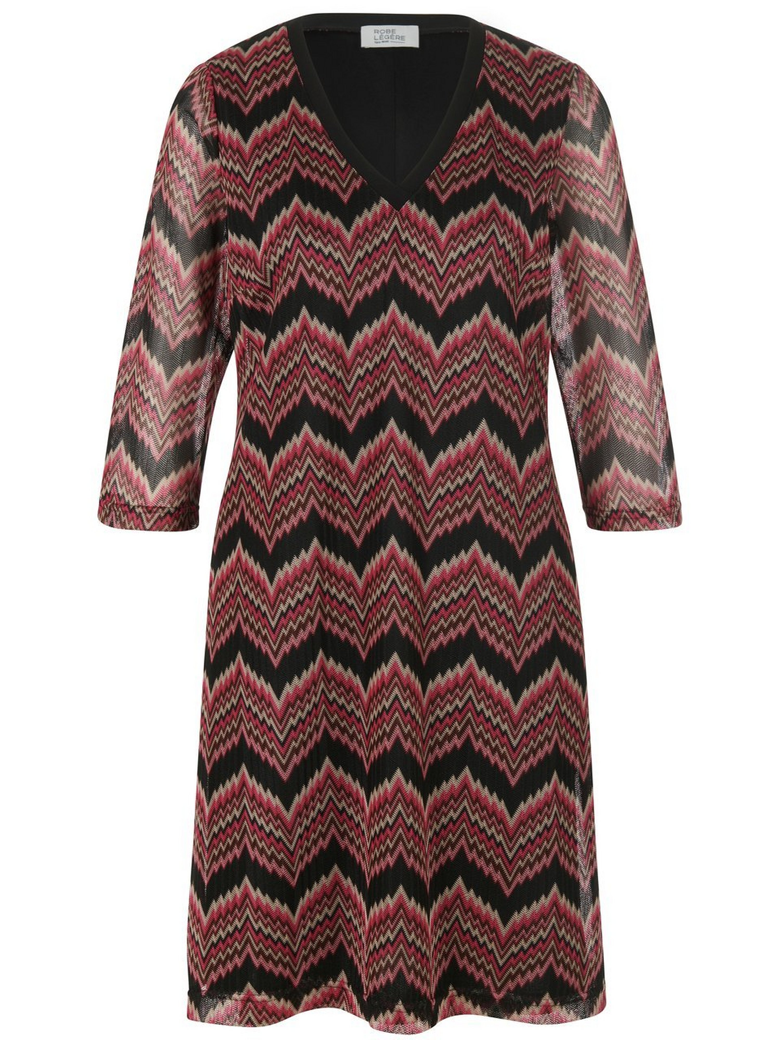 Kleid mit V-Ausschnitt
