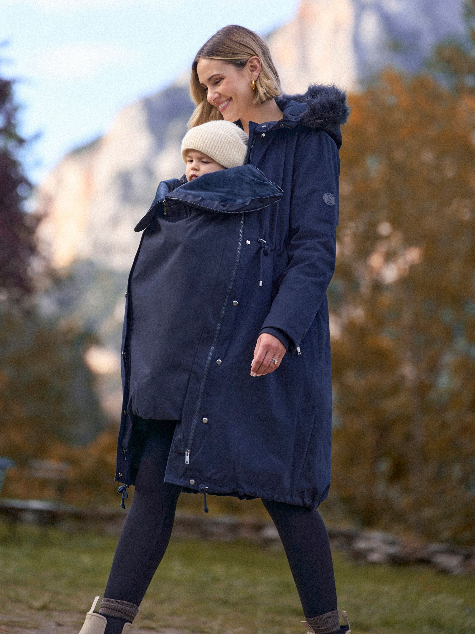 Seraphine Premium Sub-Zero Down Filled 3-In-1 Maternity & Babywearing Parka