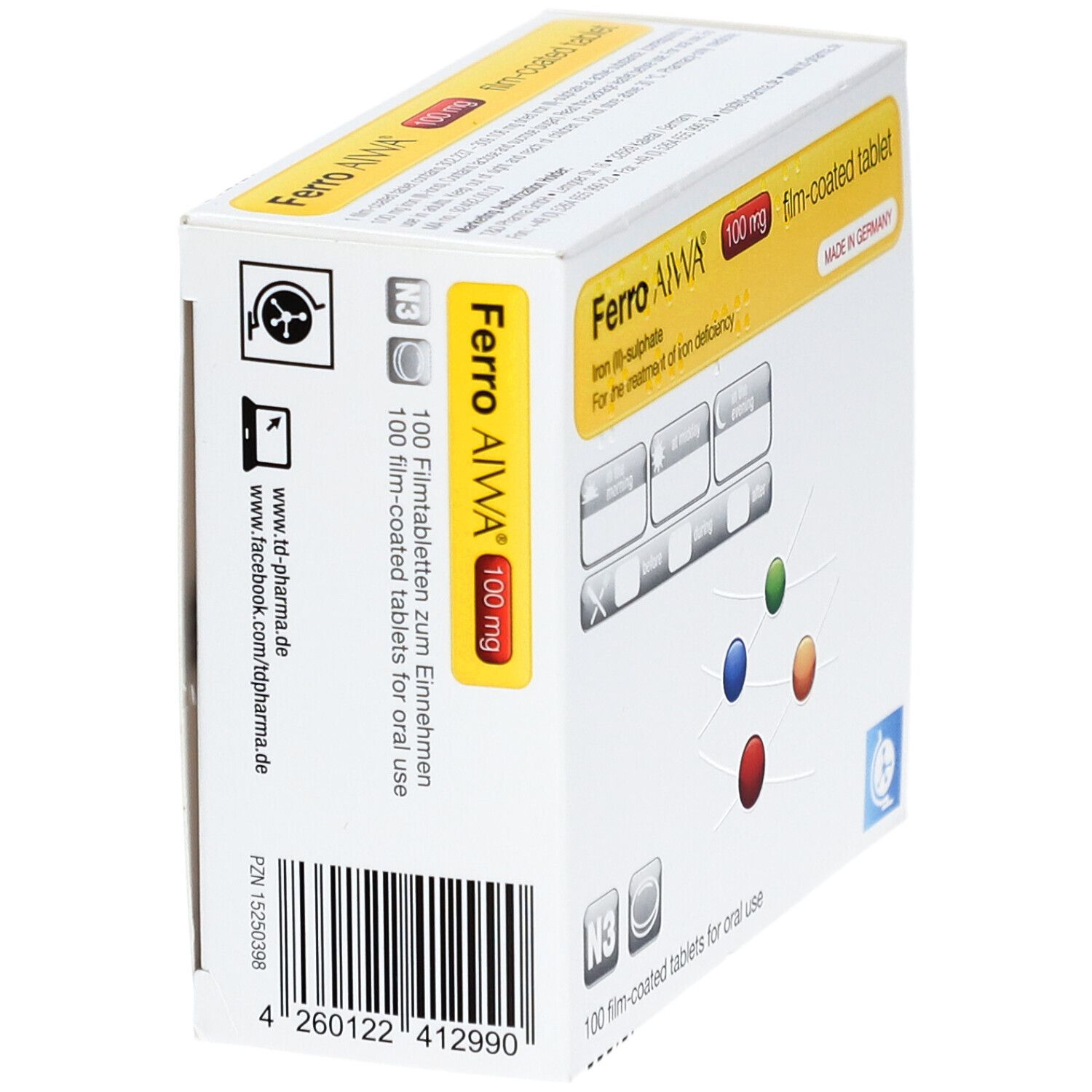 Ferro AIWA® 100 mg Filmtablette