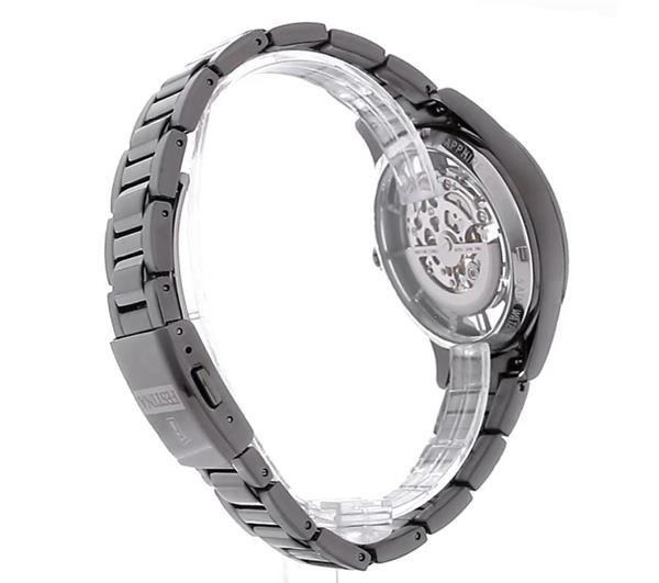 Festina Mens Festina Black Automatic Skeleton Watch