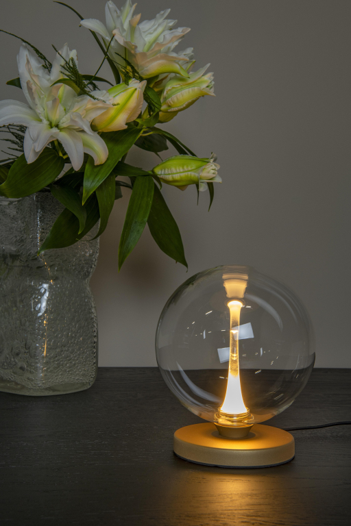 Lucide Gisela tafellamp LED Ø16 amber