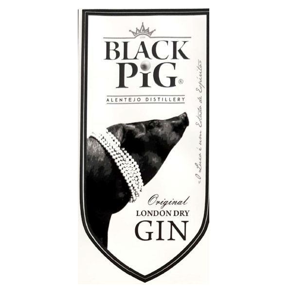 Black PiG London Dry Gin (Alentejano) 50cl