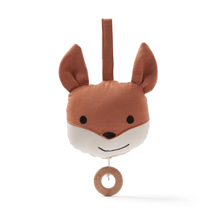 Kids Concept - Edvin Spieluhr Ed, braun