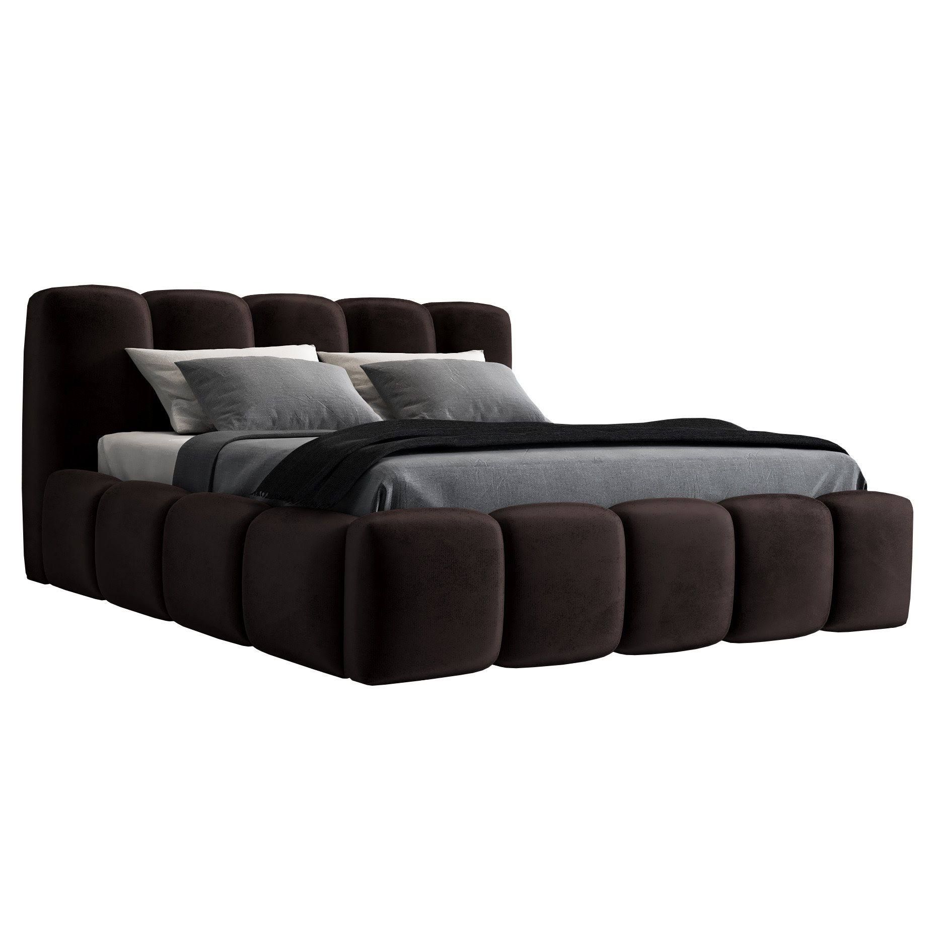 A&J MöbelLand 'Sonic' Polsterbett Polyester 90 x 200