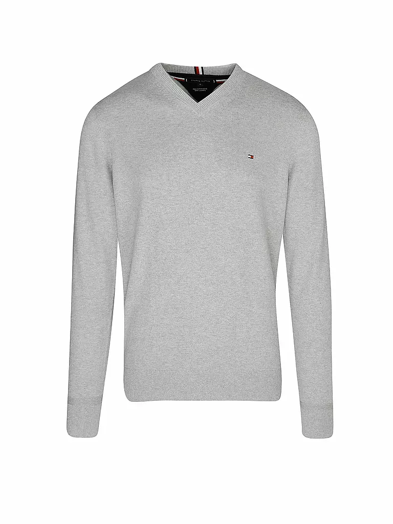 TOMMY HILFIGER Pullover hellgrau