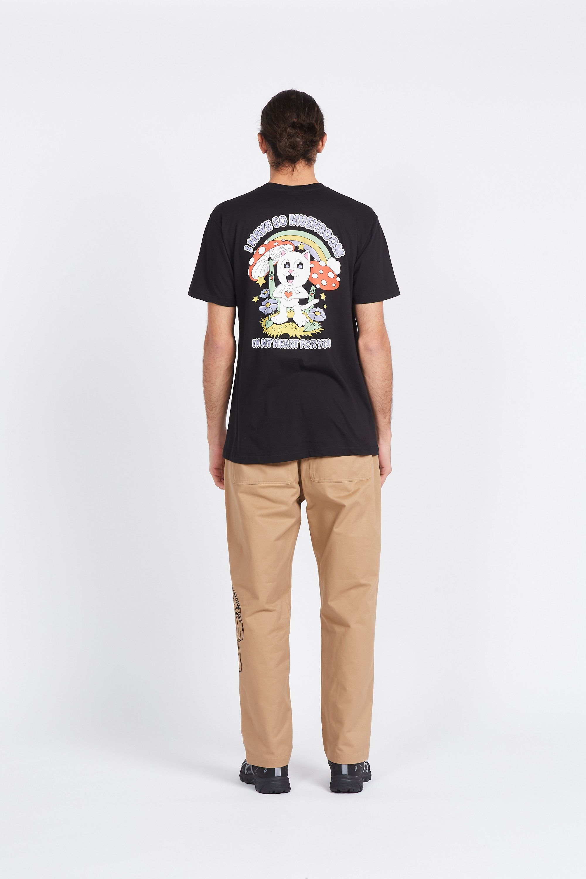 RIPNDIP T-shirt SO MUSHROOM Noir