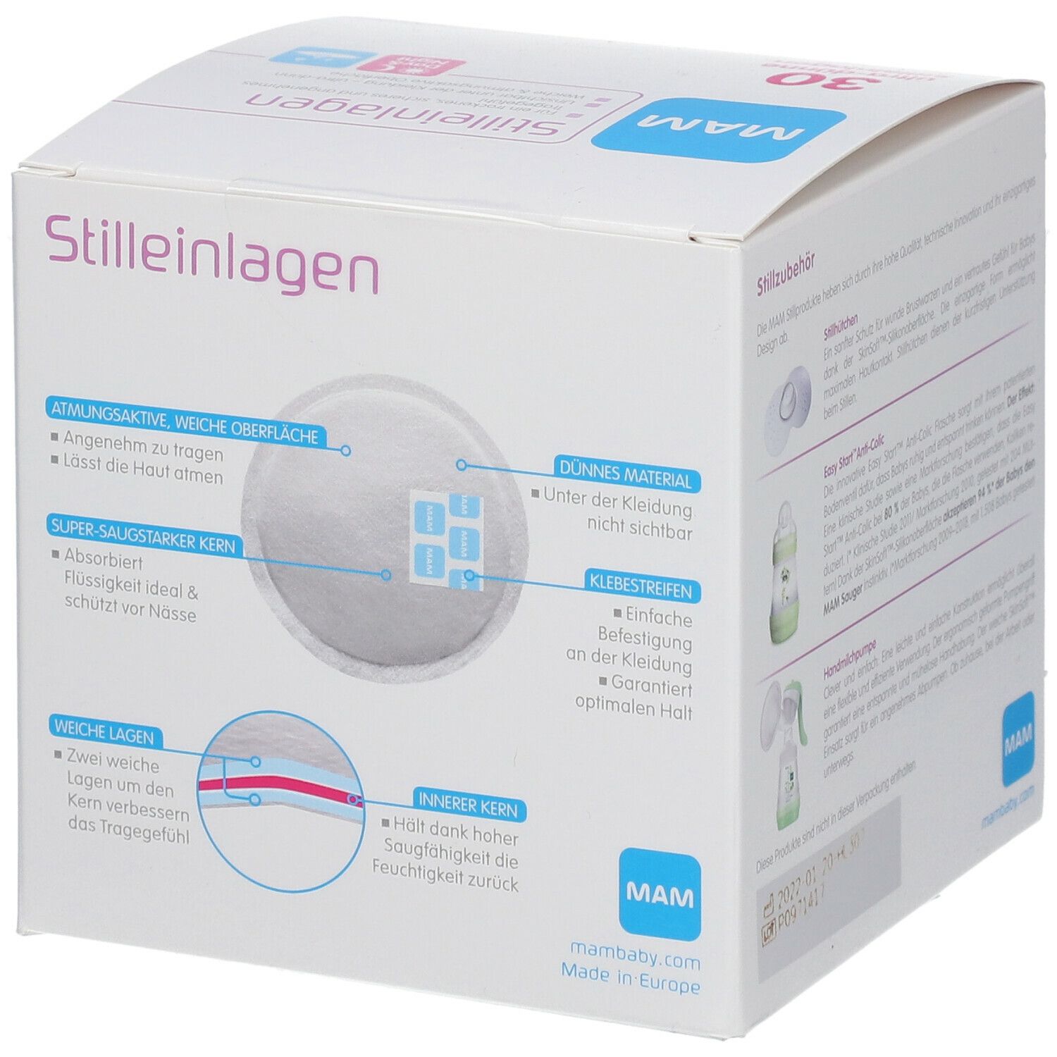 MAM Stilleinlagen