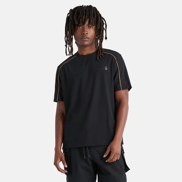 Camiseta Timberland x Humberto Leon na cor preta