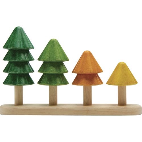 Plan toys sorteer- en telspel bomen