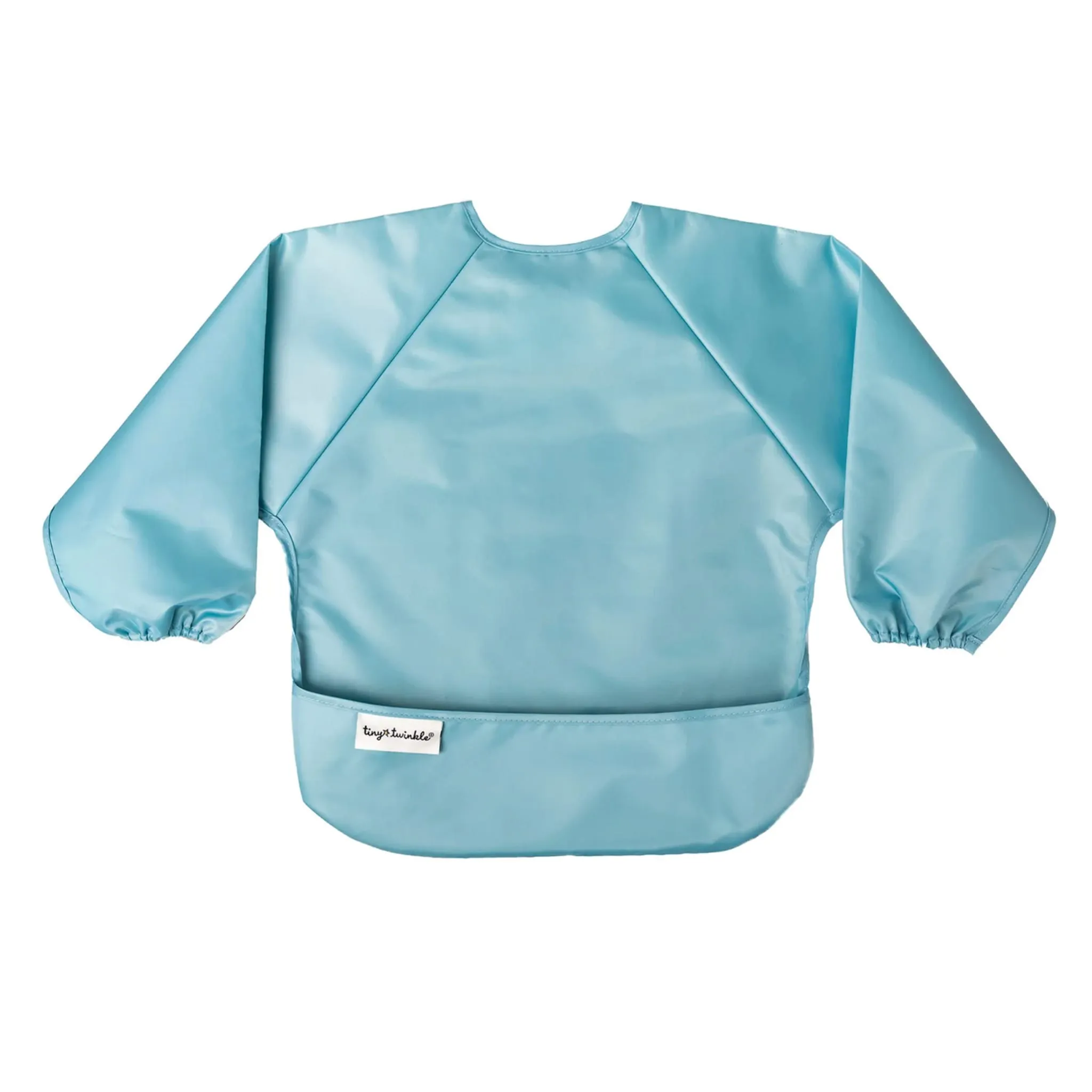 Tiny Twinkle Bavoir Manches Longues (2) - Bleu  Olive