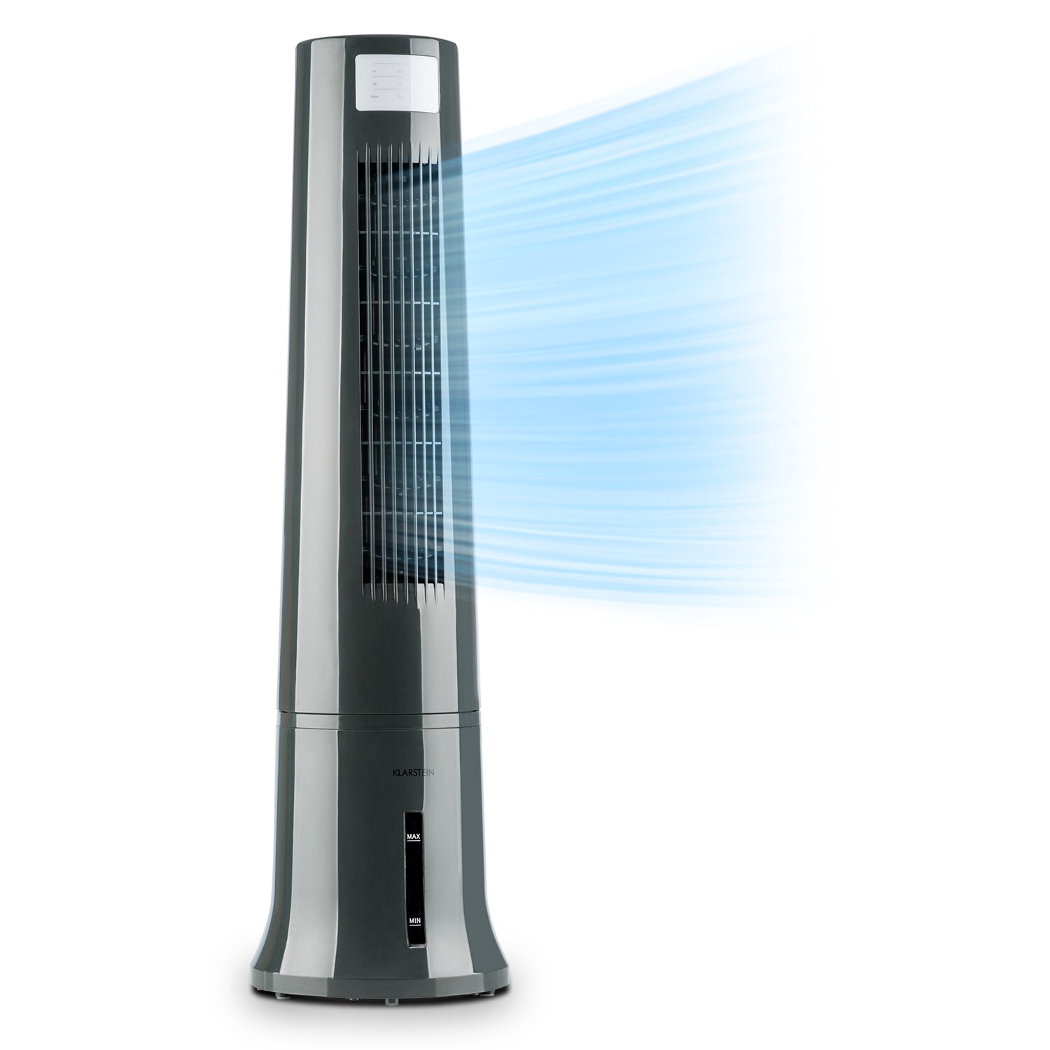 Highrise 3-in-1 Luftkühler Ventilator 35 Watt 3 Geschwindigkeiten Grau