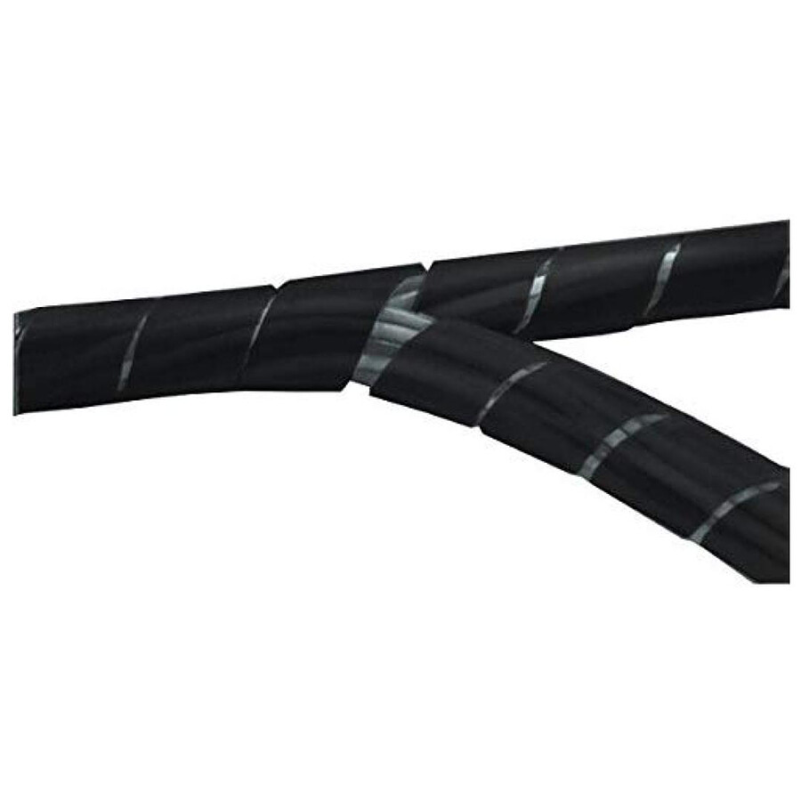 Gaine de rangement pour câbles - 100 mm - longueur - 10 m (noir)