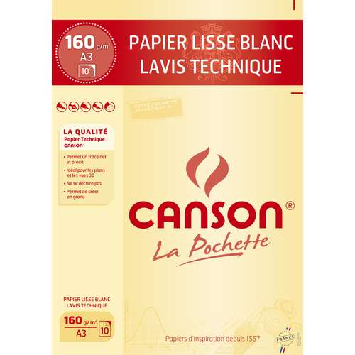 CANSON® Lavis Technique technisches Zeichenpapier