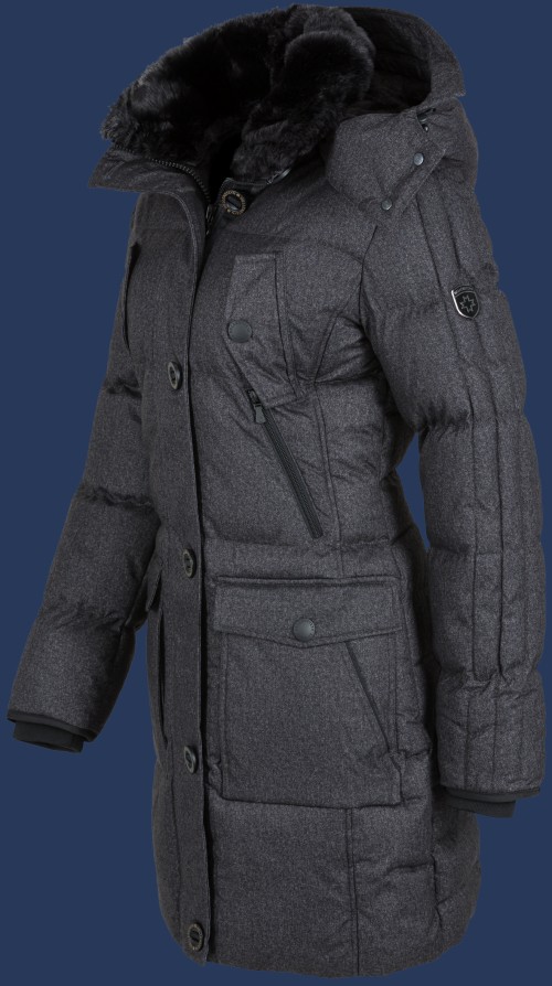 Centauri Lady FlannelAirTec, Anthrazit