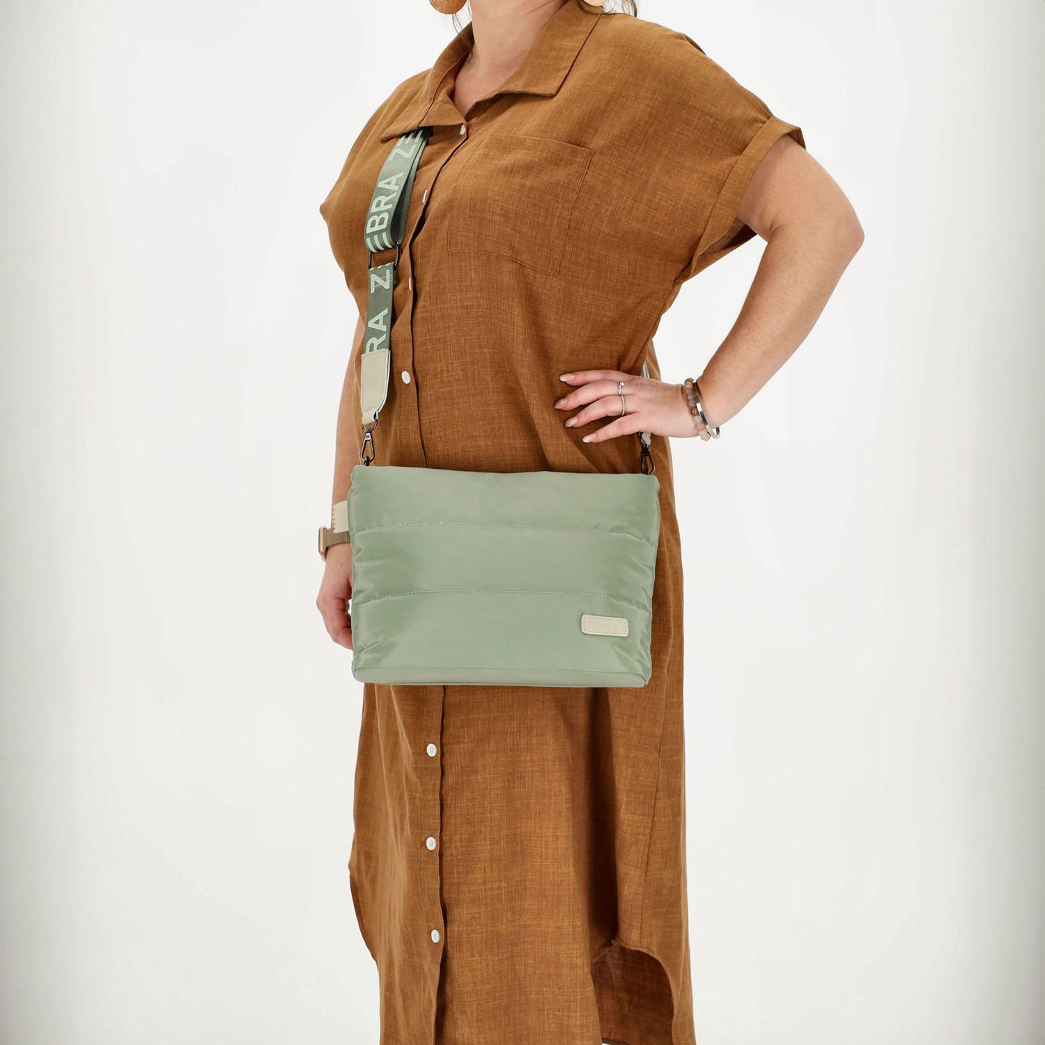 Zebra Trends Elske Shoulderbag mint
