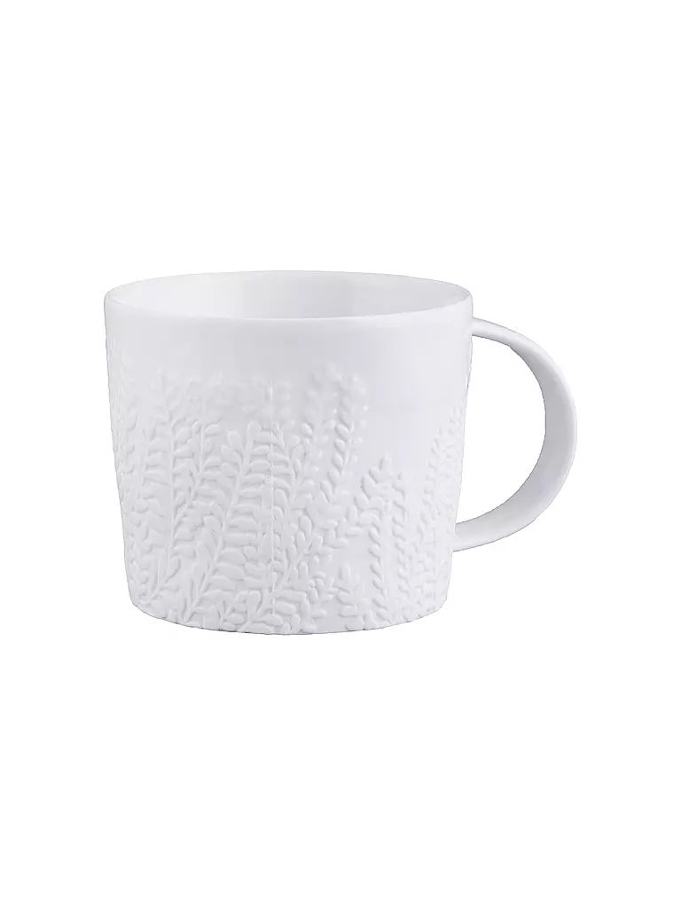 RAEDER Tasse gross 9x8cm weiss