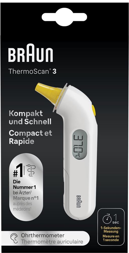 BRAUN ThermoScan 3 IRT 3030 1 Stk