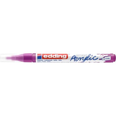 Edding 5300 - Marqueur acrylique - rouge jus de baies