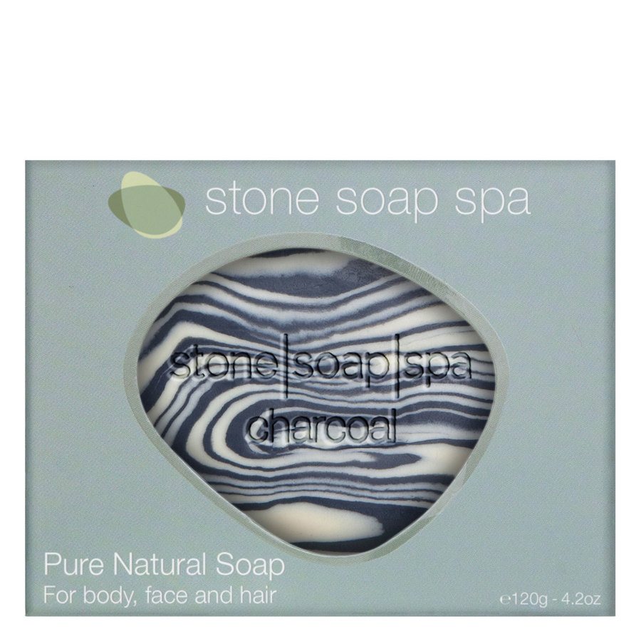 Stone Soap Spa Stone Soap Coconut Charcoal 120g