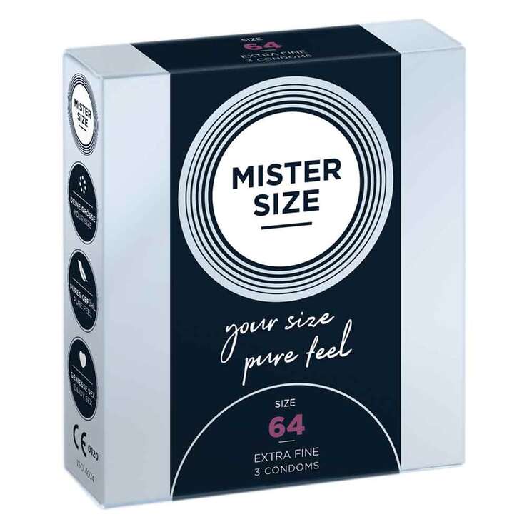 MISTER SIZE 64 Kondome, 3 St