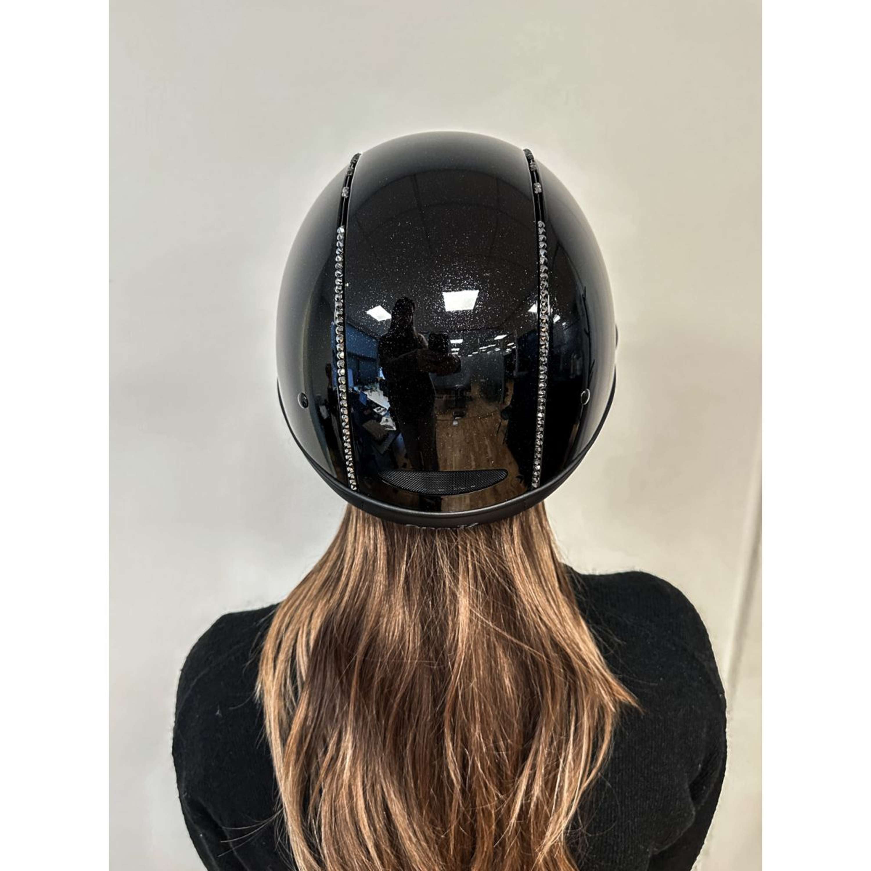 OneK Cap Avancé Lux Shimmer Black Swarovski Zwart