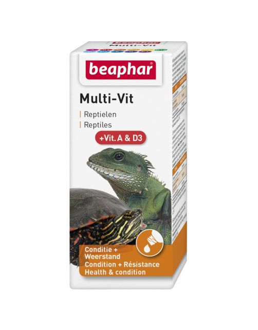 Beaphar Multi-Vit Reptielen - Supplement - 20 ml
