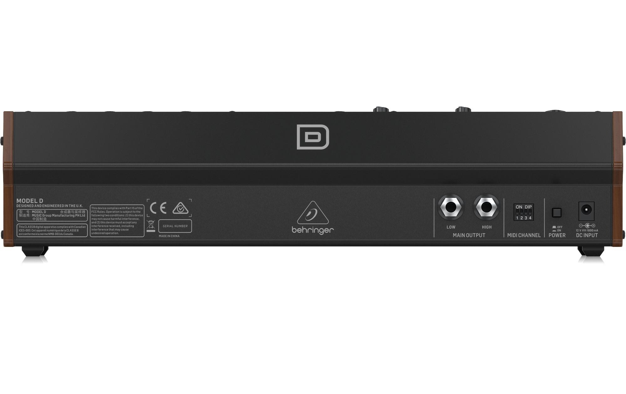 Synthesizer Model D<br>Detailgetreue Minimoog Model D Replikation