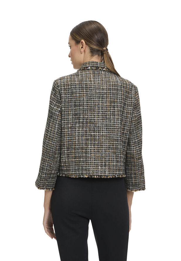 Betty Barclay Blazerjacke Kurz Black/brown