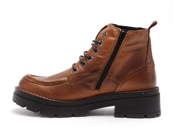 Chacal boots bottine plates femme 6453 marron