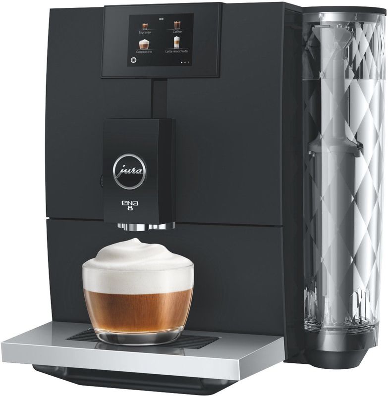 Jura - Ena 8 - Koffiezetapparaat - Metropolitan Black - Volautomatisch