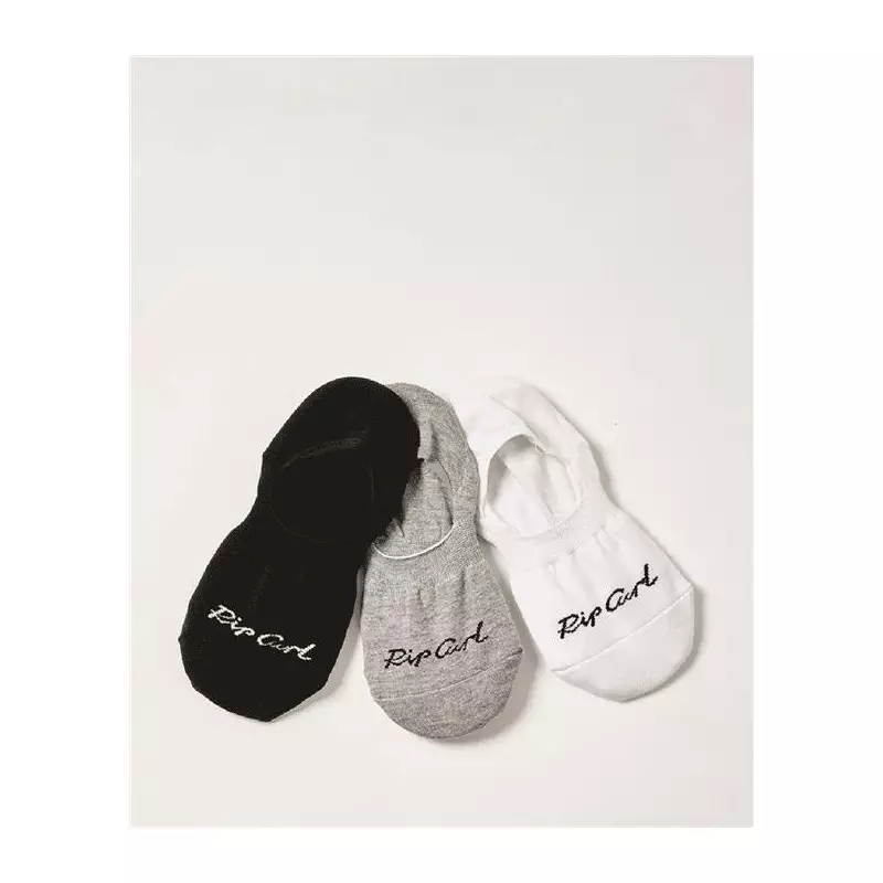Chaussettes femme RIPCURL Invisible Socks Pair Light Grey Heater