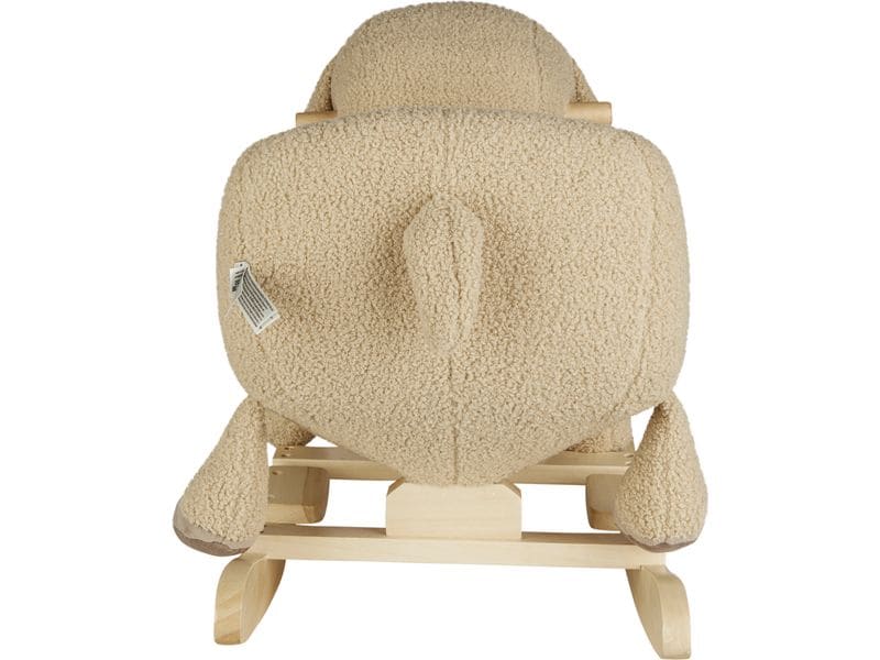 Sterntaler Schaukeltier Schaf Flocke Beige Schaukeltier aus weichem Plüsch