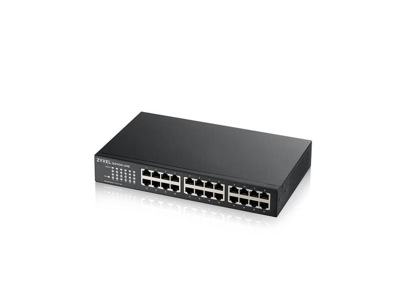 Zyxel Switch GS1100-24E V3 24 Port 24-Port GbE Unmanaged Switch